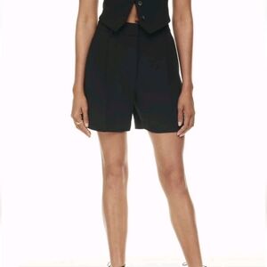 Wilfred Black High Waist Shorts S